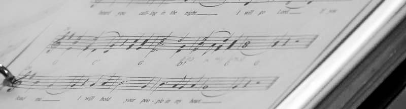 Notenblatt